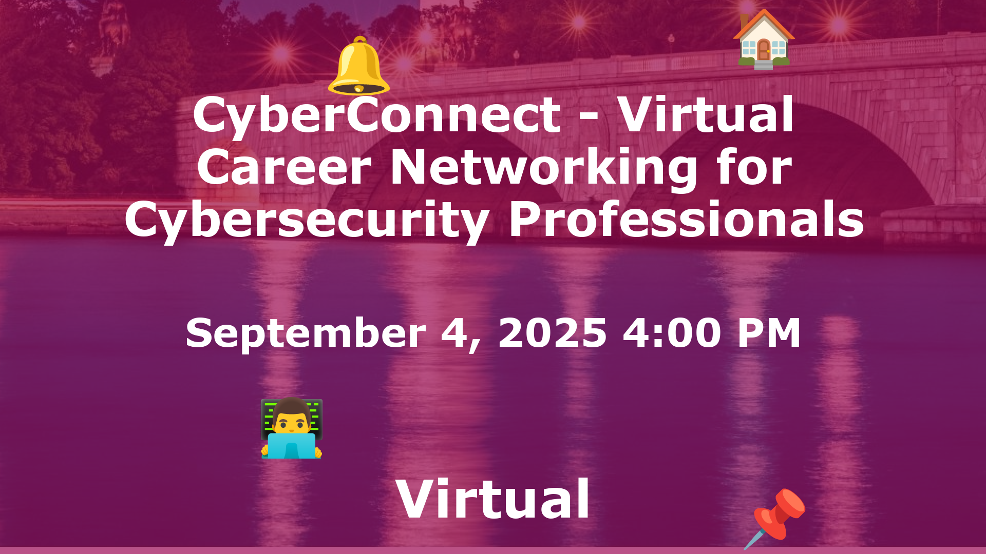 CyberConnect - Virtual Career Networking for Cybersecurity Professionals event image